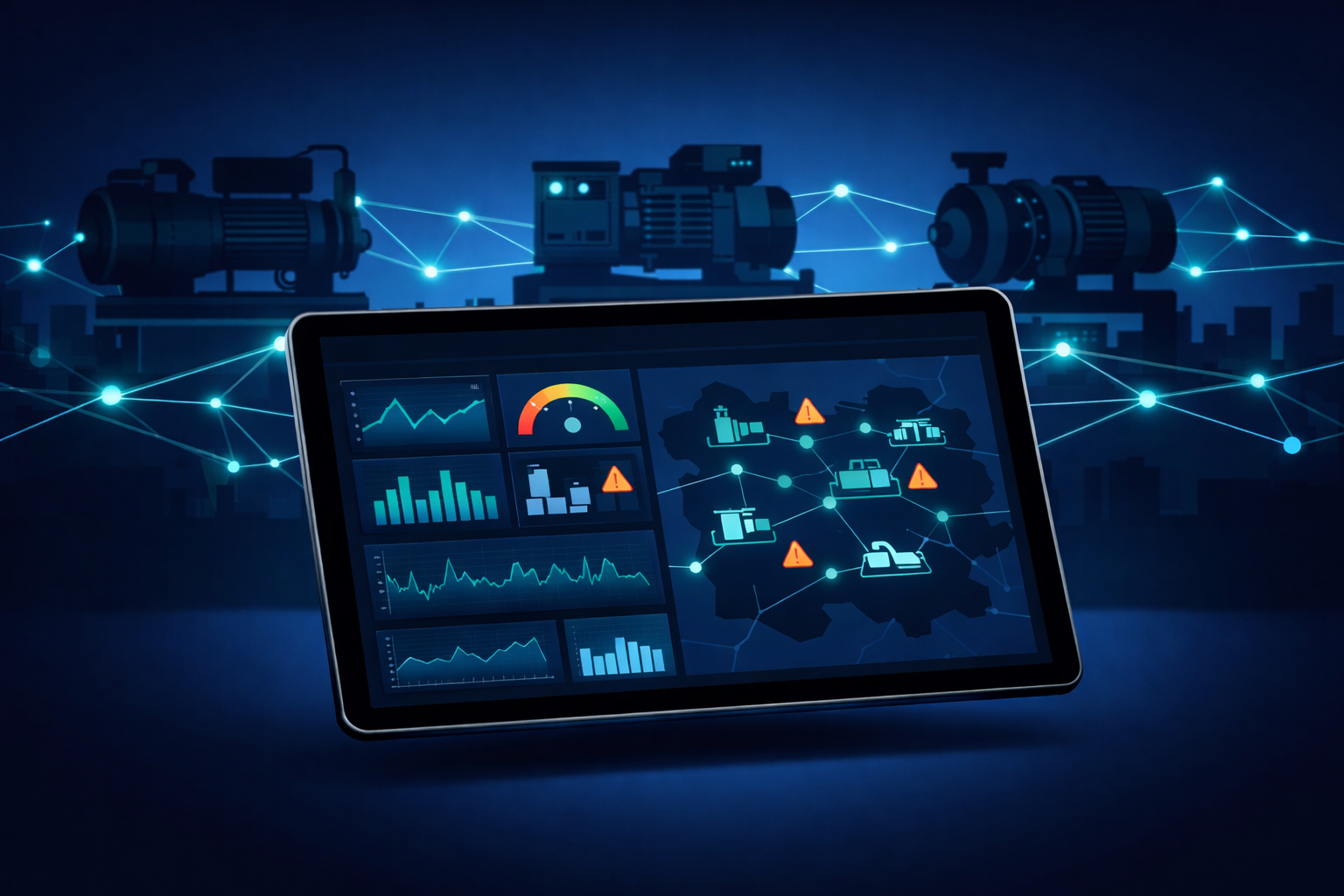 supervision équipements distants IoTMate tableau de bord