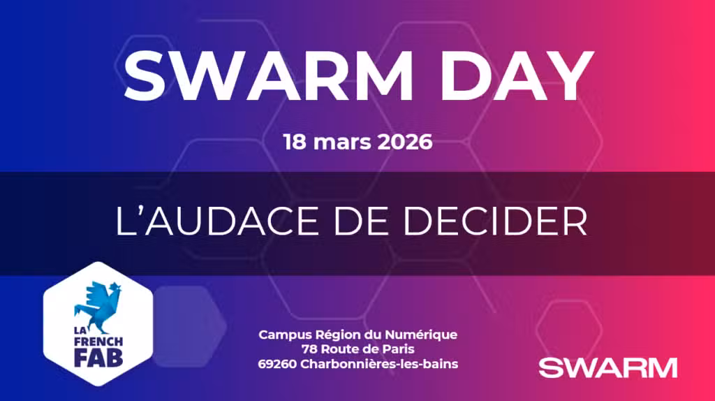 IoTMate au SWARM DAY 2026 – événement industrie du futur au SWARM (Charbonnières-les-Bains)